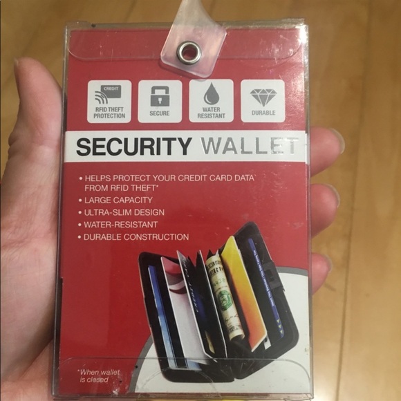 NIB orange security wallet - Picture 2 of 2